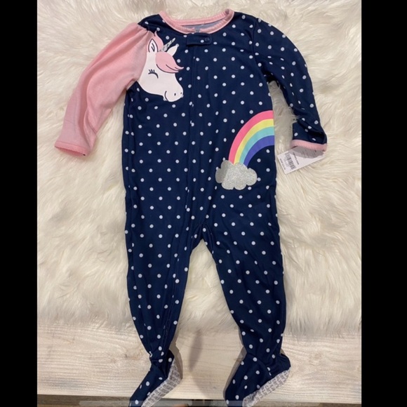 3 for $50 Carter’s footed pajamas NWT 18M - Picture 1 of 2